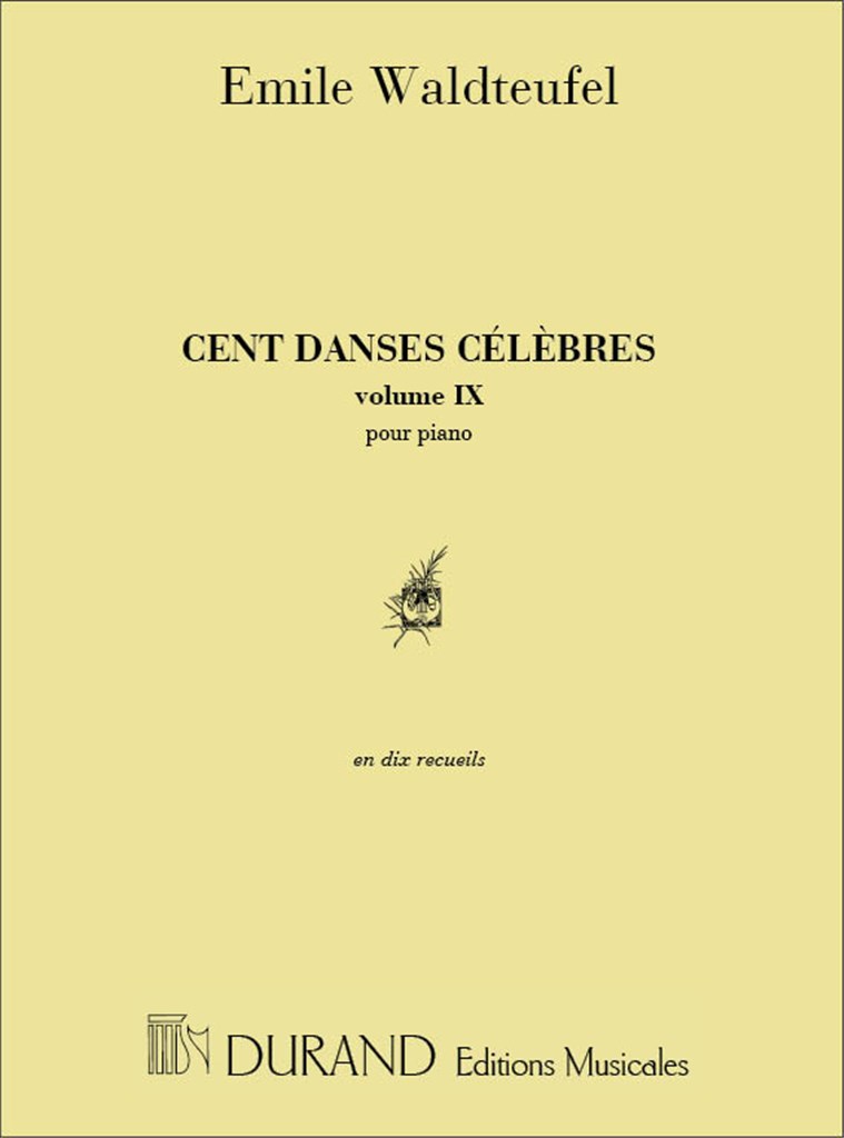 100 Danses Vol IX Piano